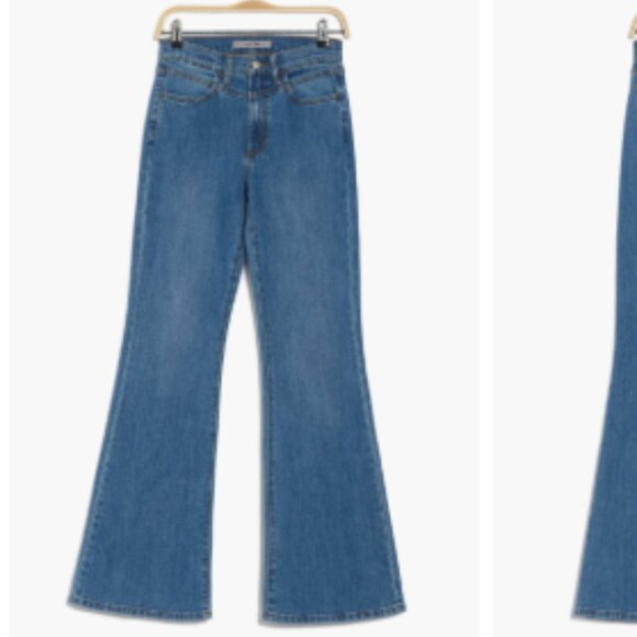 NEW JOE'S womens High Rise Flare Jeans anita  252 - Picture 7 of 8